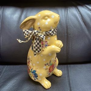 Mackenzie-Childs Florabunda Bunny Yellow